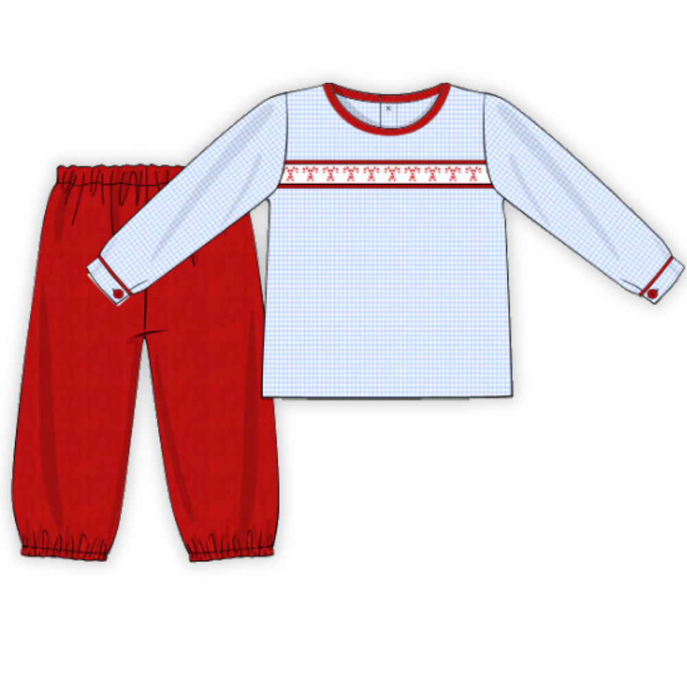 PO24: Merry & Minty Pants Set