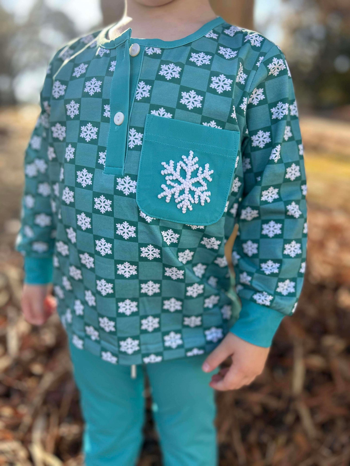 RTS: Chilly Check Jogger Set