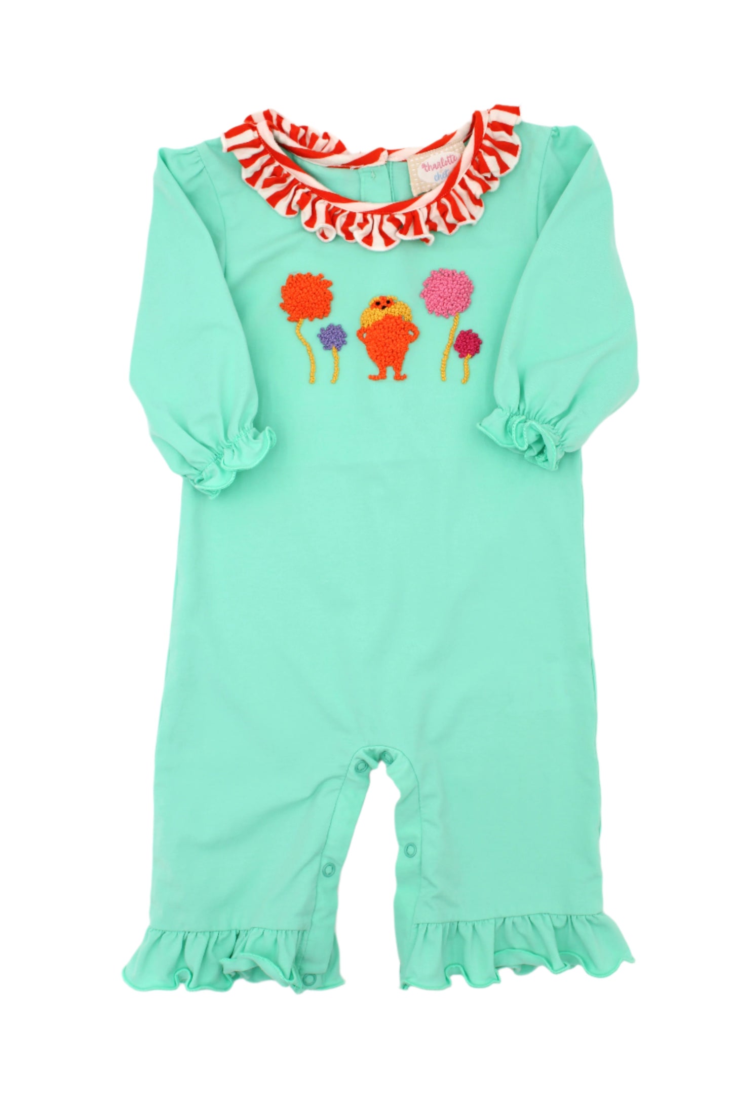RTS: I Speak For The Trees Girls Romper
