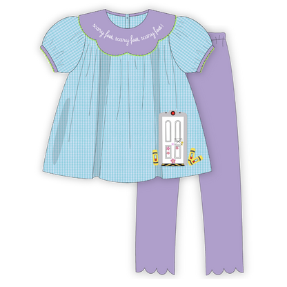 PO23: Scare Floor Leggings Set
