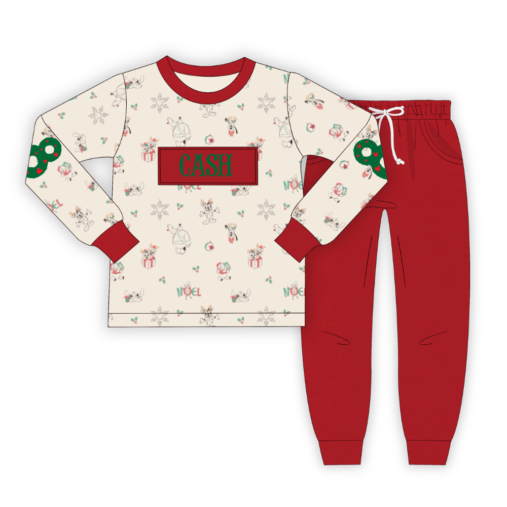 PO24: Merry on Main Jogger Set