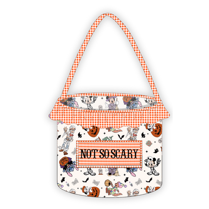 PO23: Not So Scary Ruffle Treat Basket