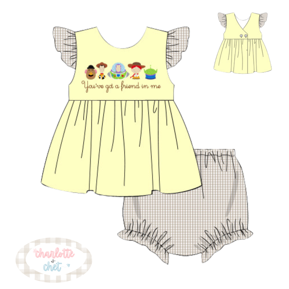 PO11: Friend In Me Bloomer Set