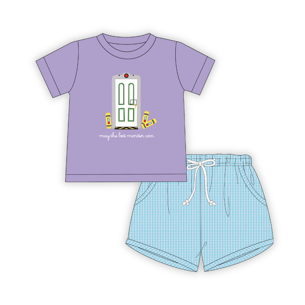 PO23: Scare Floor Shorts Set