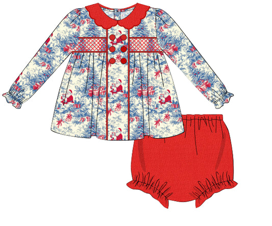 RTS: Yuletide Toile Bloomer Set