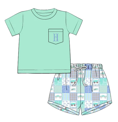 PO21: Patch Me If You Can Shorts Set