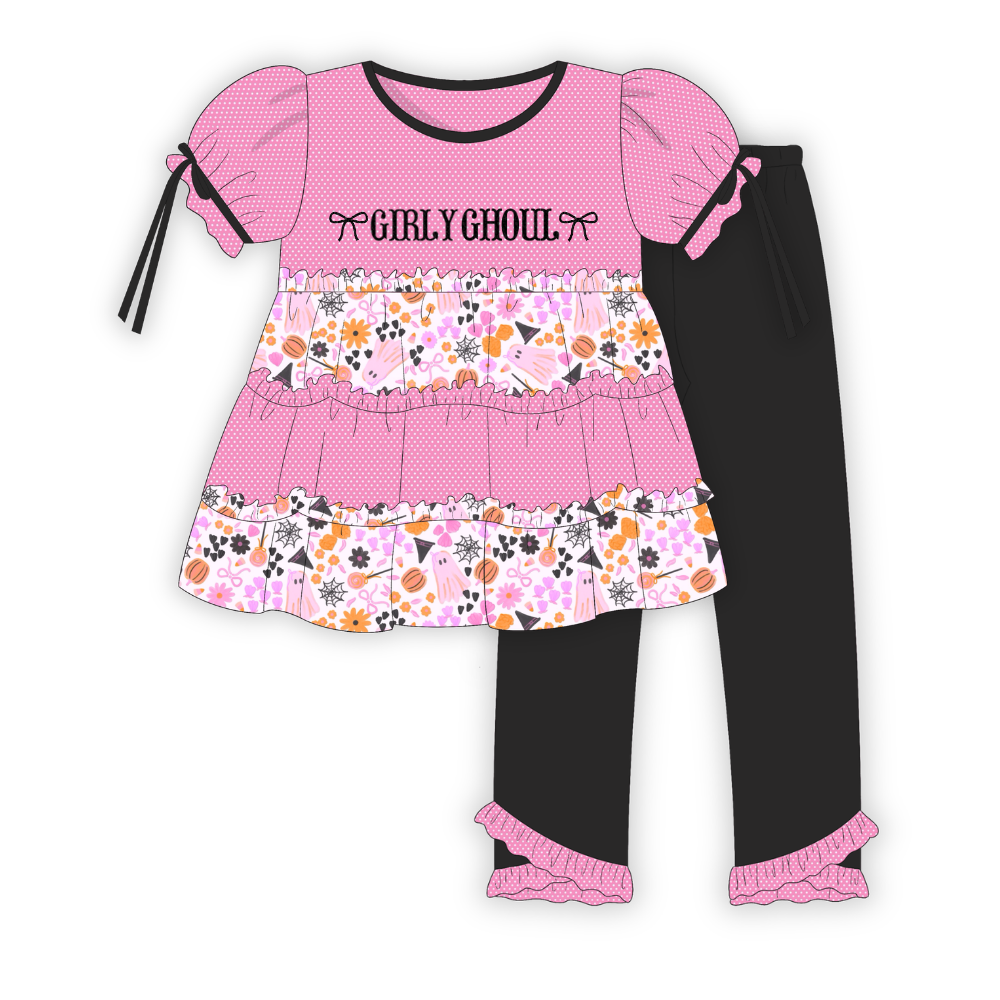 PO23: Girly Ghoul Leggings Set
