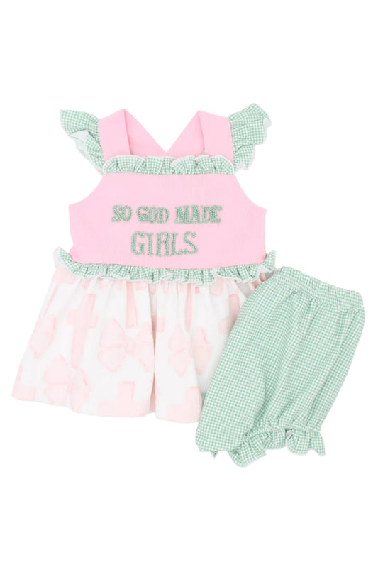 RTS: So God Made Girls Bloomer Set