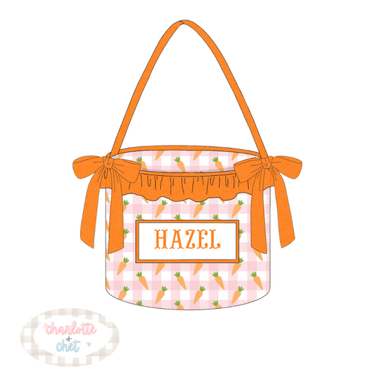 PO11: Pink Carrot Treat Basket