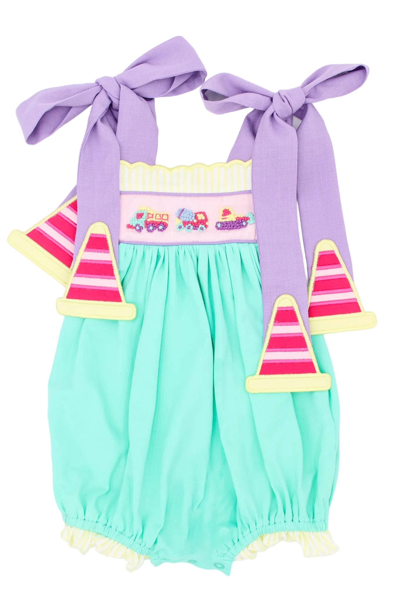 PO21: Colorblock Construction Girls Bubble