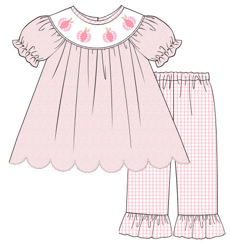 RTS: Pumpkins & Pearls Pants Set