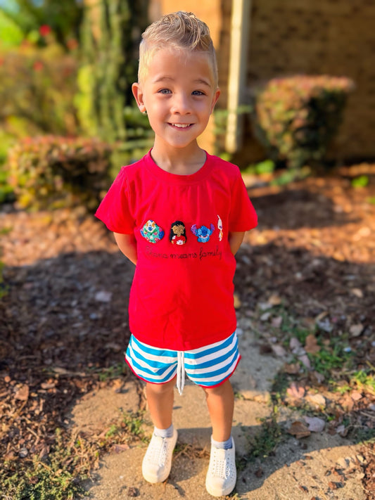 RTS: Ohana Shorts Set (Boys)