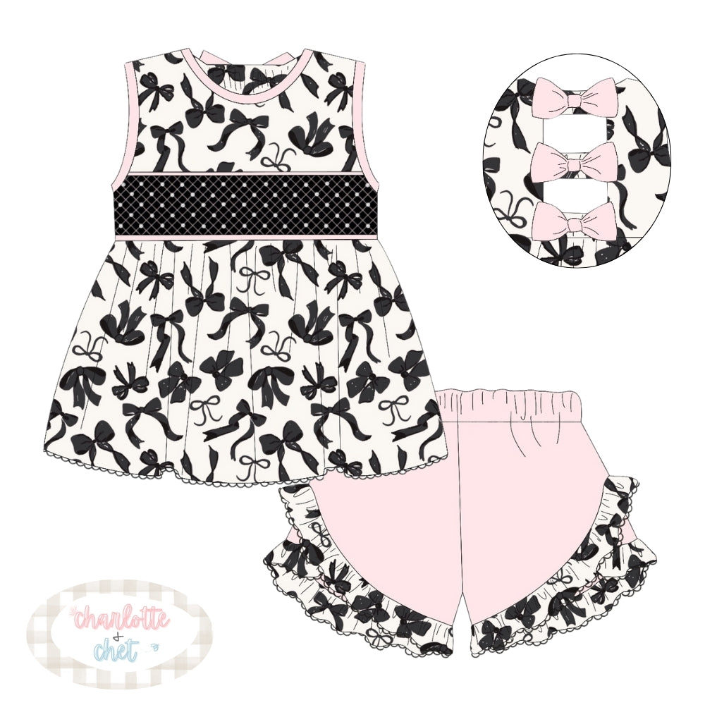 PO12: A Girl's Best Friend Shorts Set