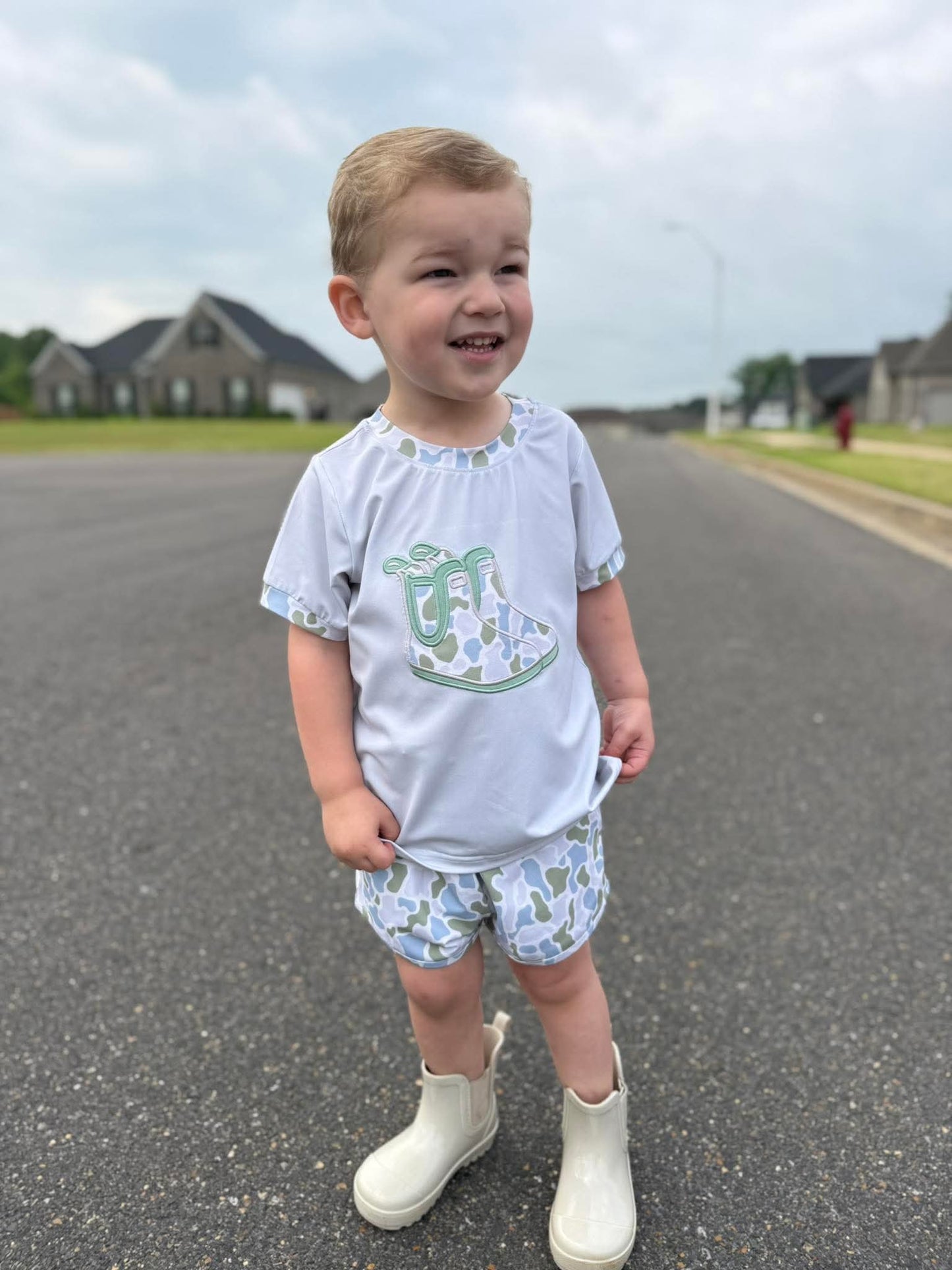 RTS: When It Rains Boy Shorts Set